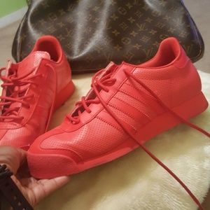 Like NEW rare red on red Adidas